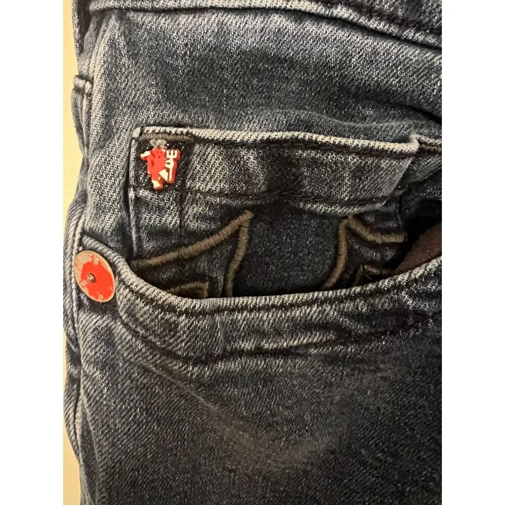 Mens True Religion Manchester United Geno Slim Jeans sz 33